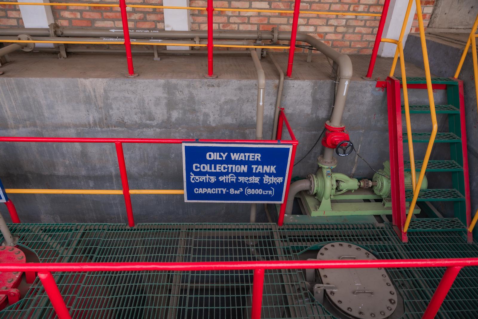 oily water collection tank